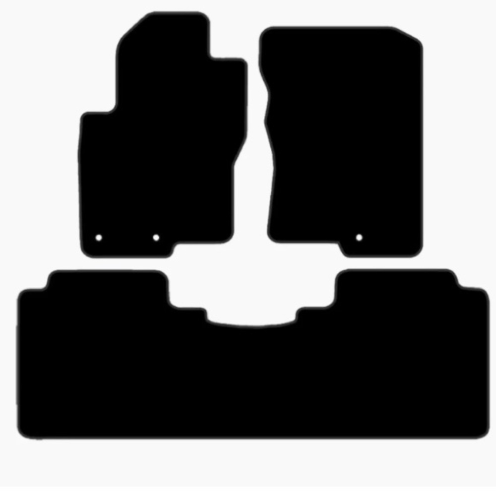 Nissan Frontier Black Car Floor Mats